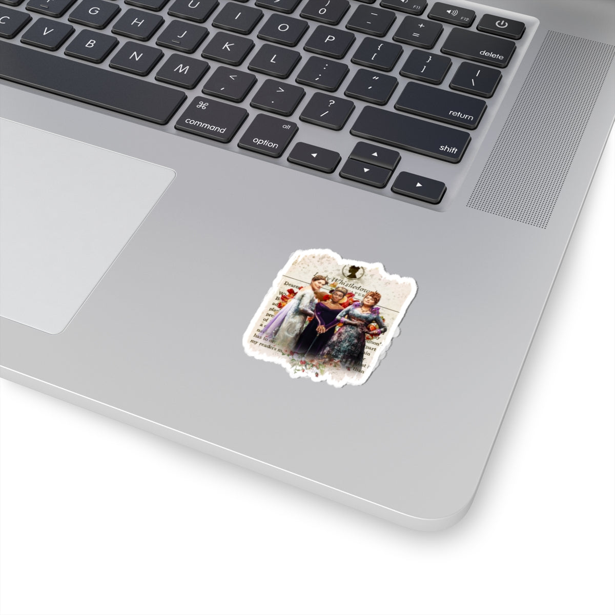 Lady Danbury, Violet Bridgerton, Portia Featherington Lady Whistledown Society Papers Netflix Sticker