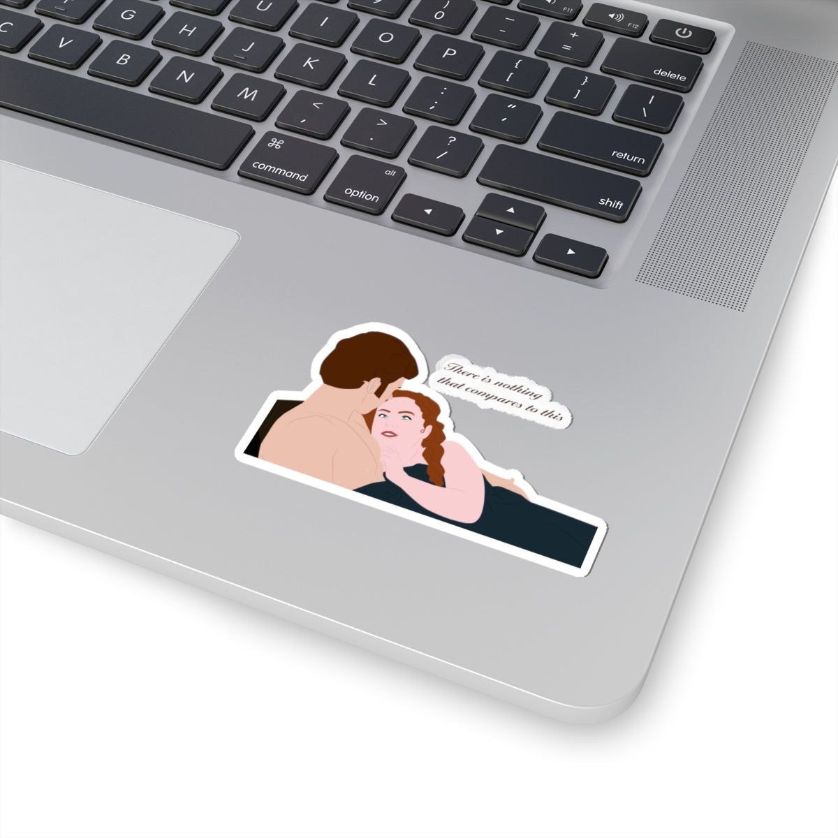 There Is Nothing That Compares To This Colin & Penelope Bridgerton Netflix Sticker