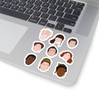 Bridgerton's Colin, Penelope, Eloise, Benedict, Francesca, Violet, John, Cressida, Prudence, Michaela Emoji  Bridgerton Netflix Sticker