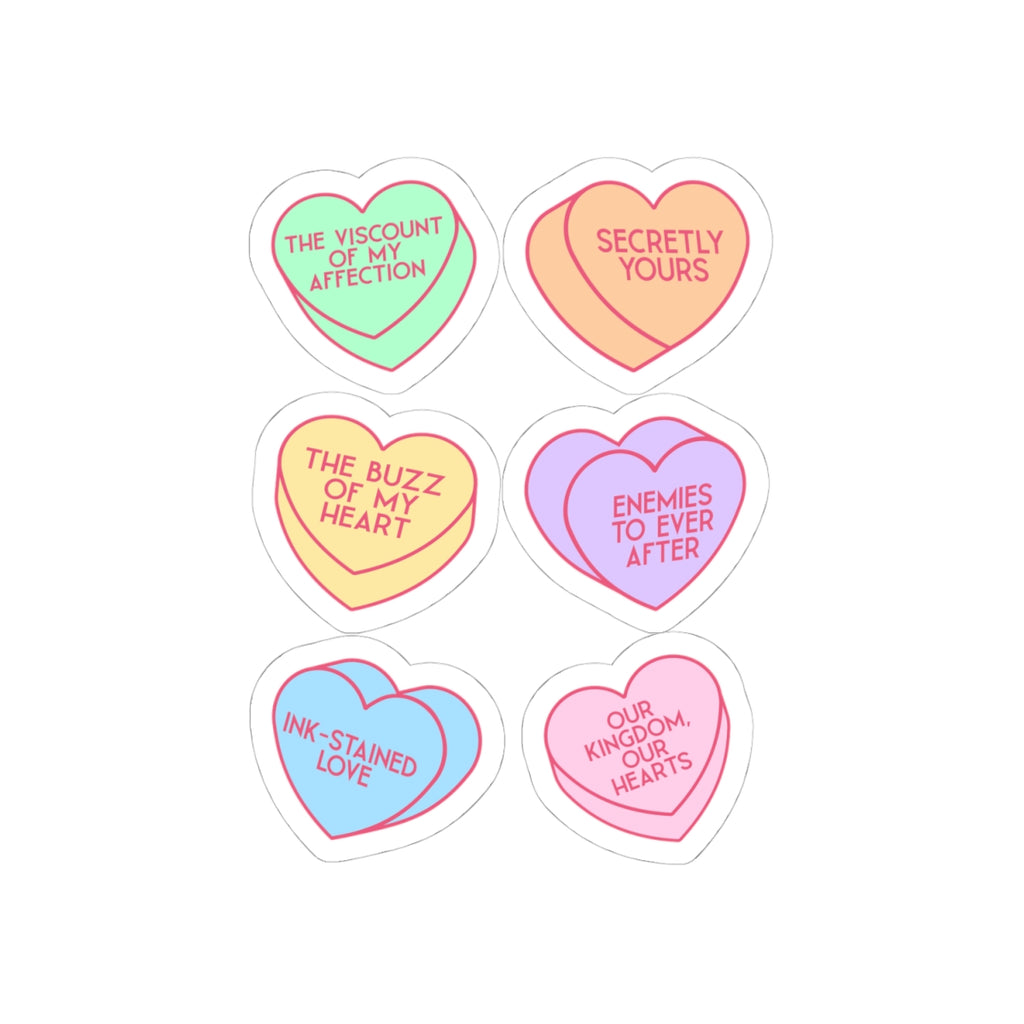 Bridgerton Cute Valentine's Day Heart Candy Netflix Sticker