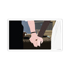 Benedict Bridgerton & Sophie Baek Touching Hands Sticker