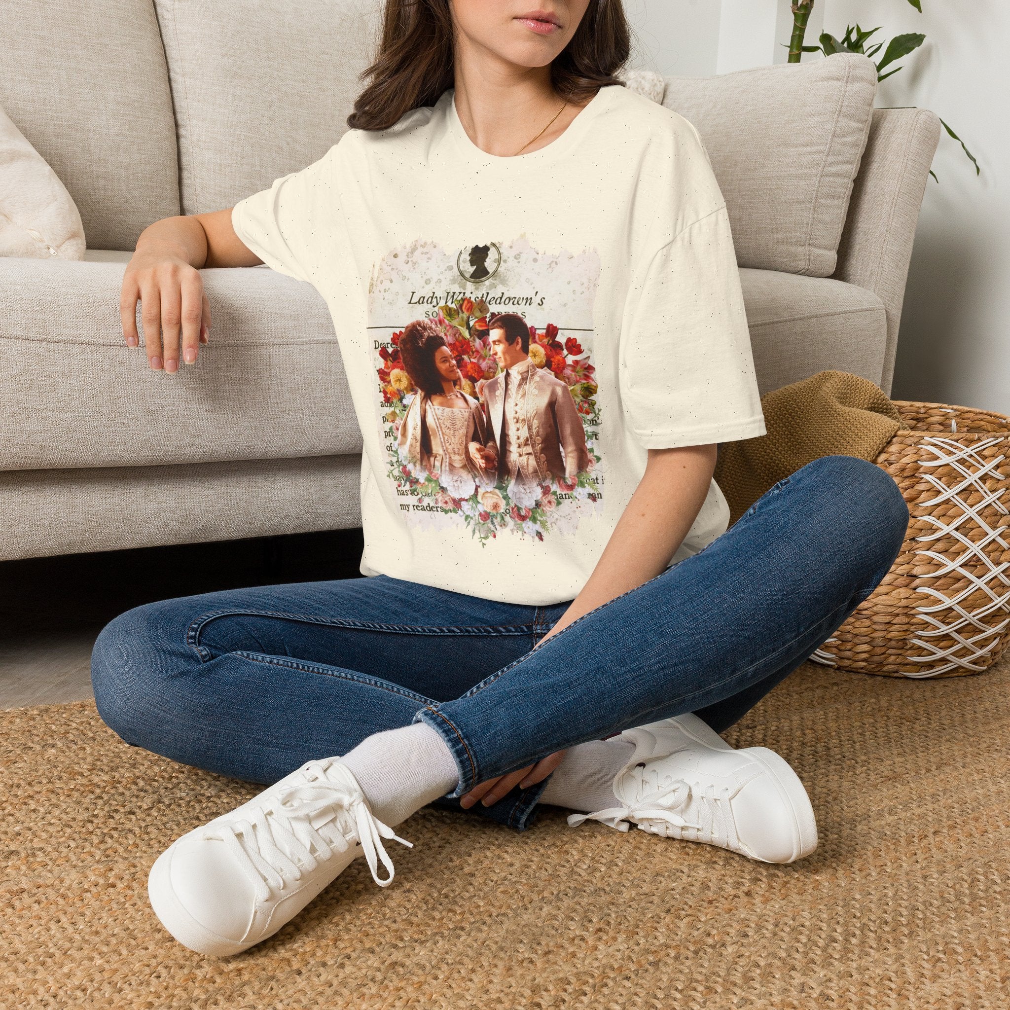 Young Queen Charlotte & King George Lady Whistledown Society Papers Netflix T-Shirt