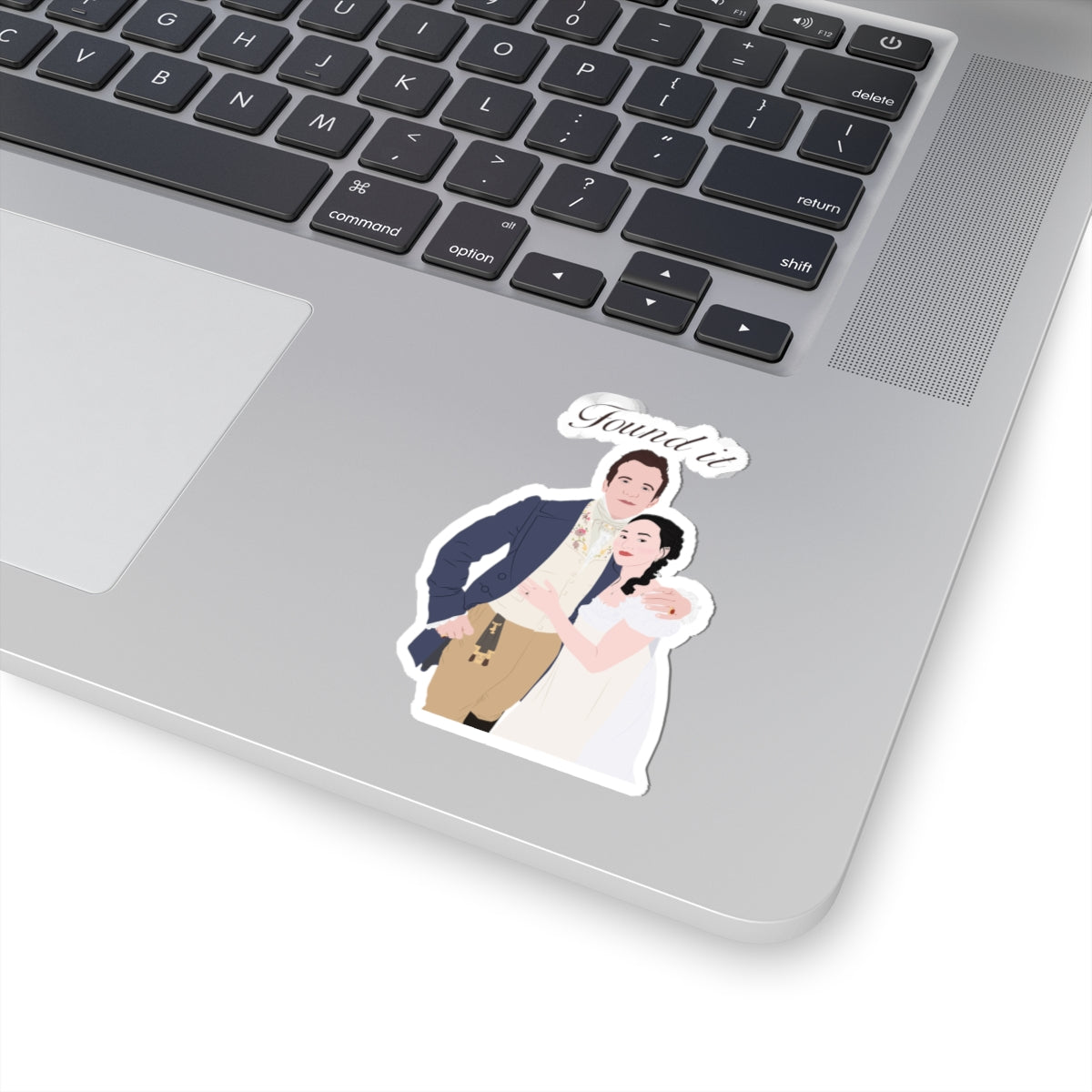 Found It Benedict Bridgerton & Sophie Bridgerton Wedding Kiss Netflix Sticker