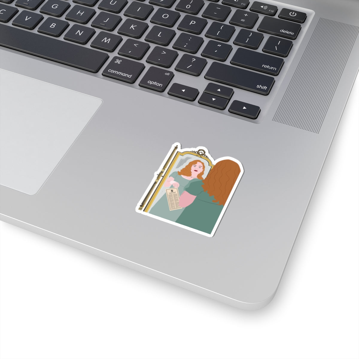 Penelope Featherington Mirror Bridgerton Netflix Sticker