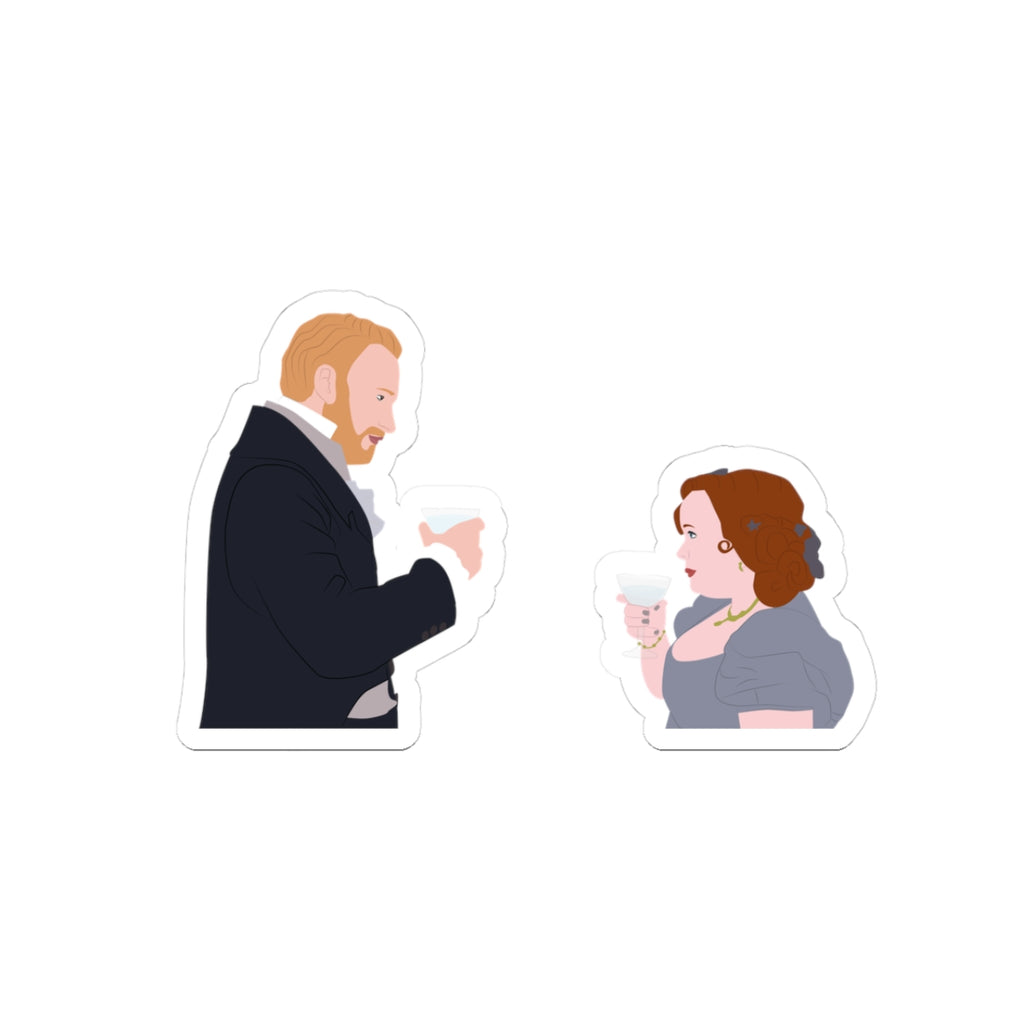 Penelope Featherington & Lord Debling Bridgerton Netflix Sticker