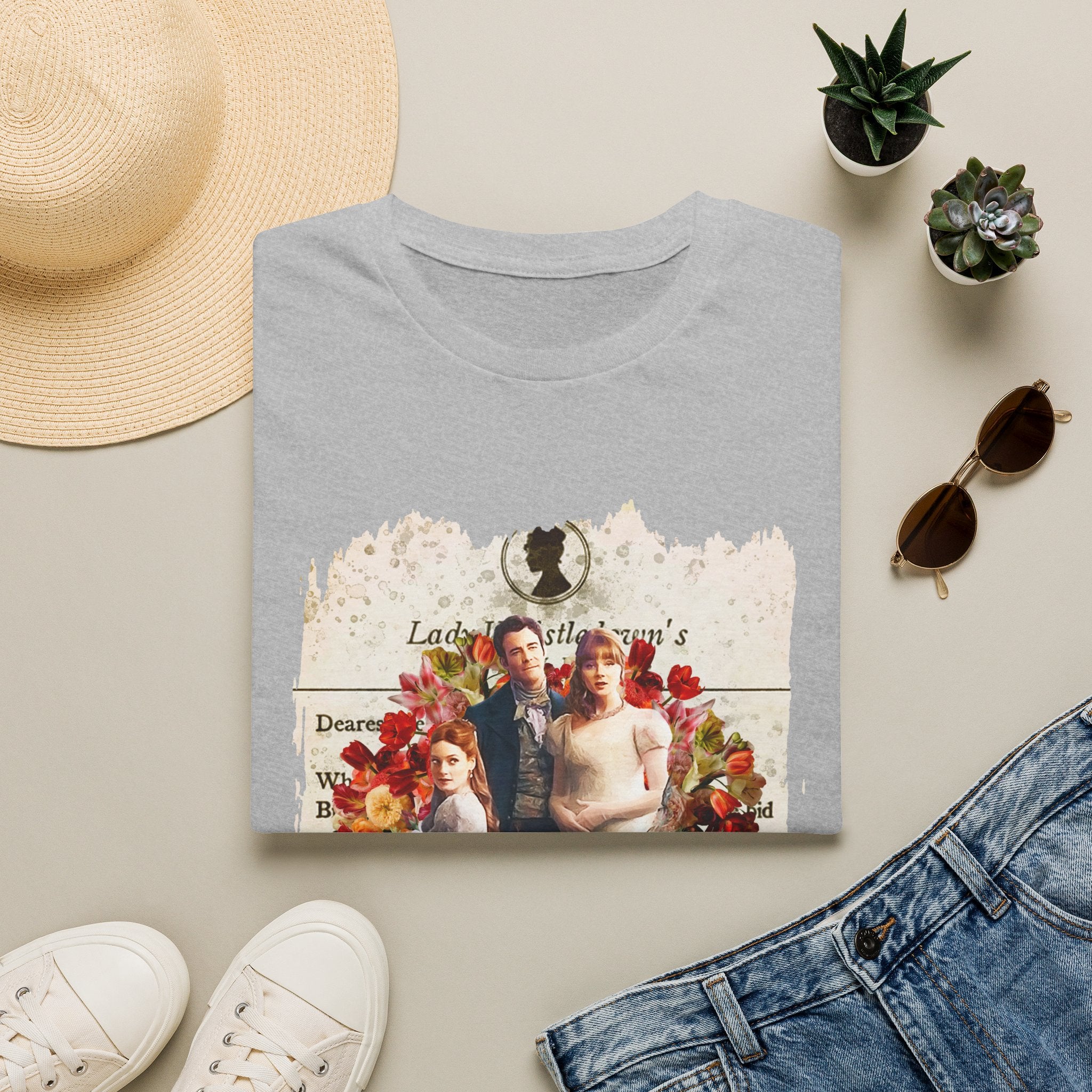 Benedict, Eloise & Francesca Lady Whistledown Society Papers Netflix T-Shirt