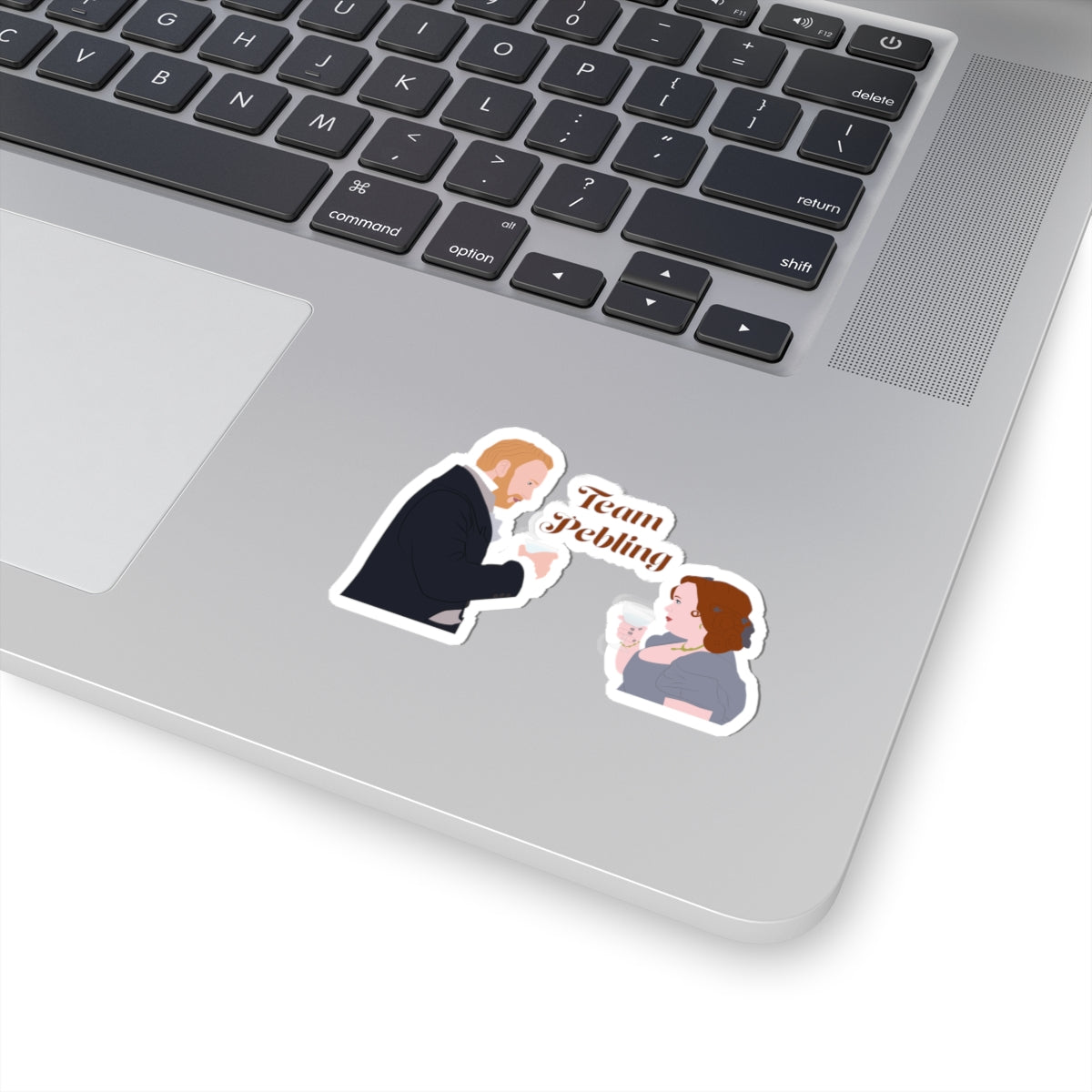 Team Pebling Penelope Featherington & Lord Debling Bridgerton Netflix Sticker