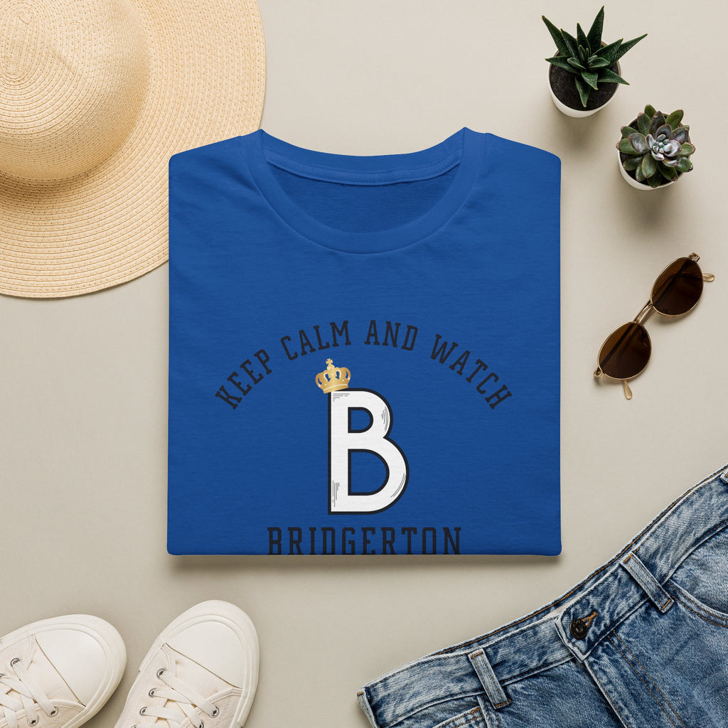 Keep Calm And Watch Bridgerton Netflix Bridgerton Cute T-Shirt
