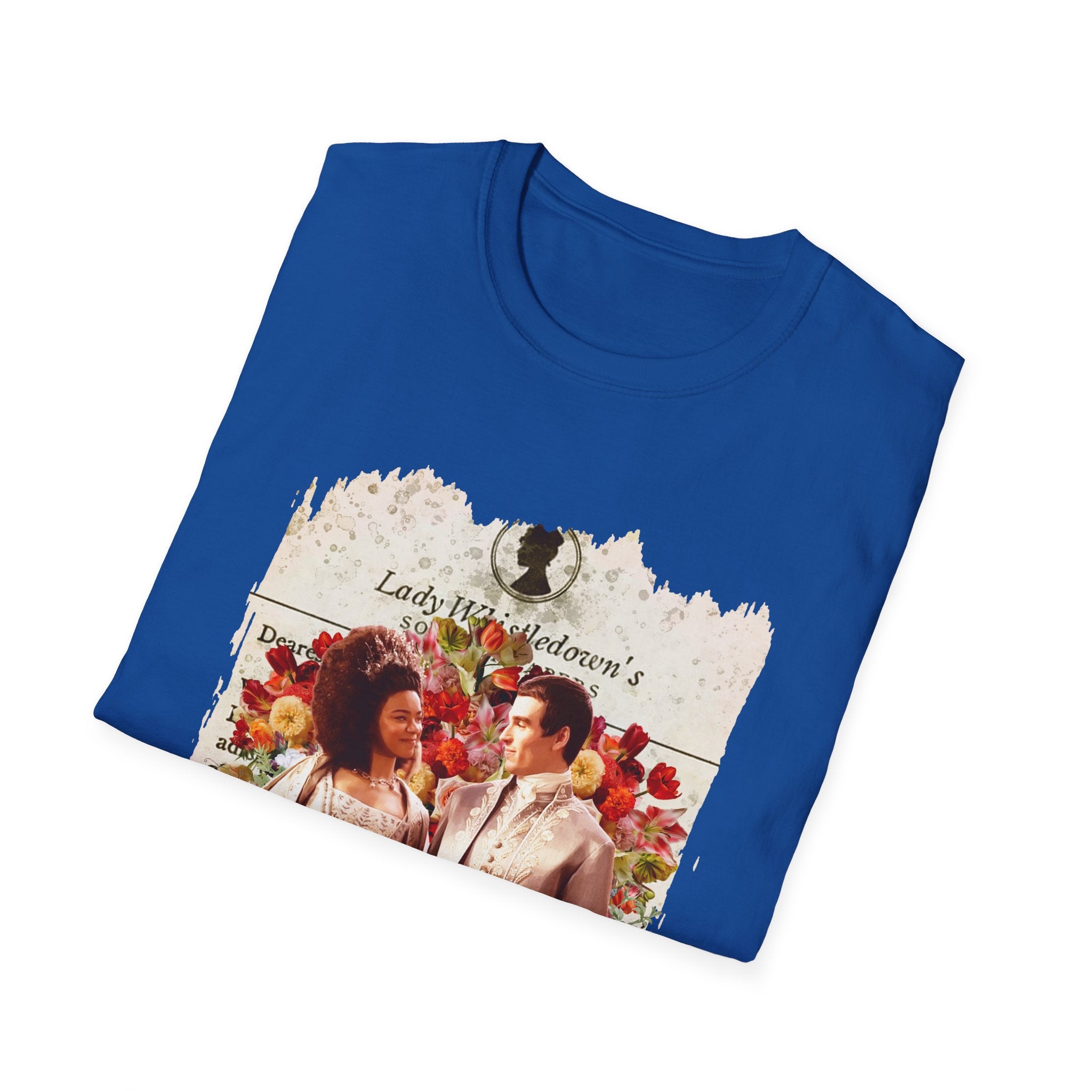 Young Queen Charlotte & King George Lady Whistledown Society Papers Netflix T-Shirt