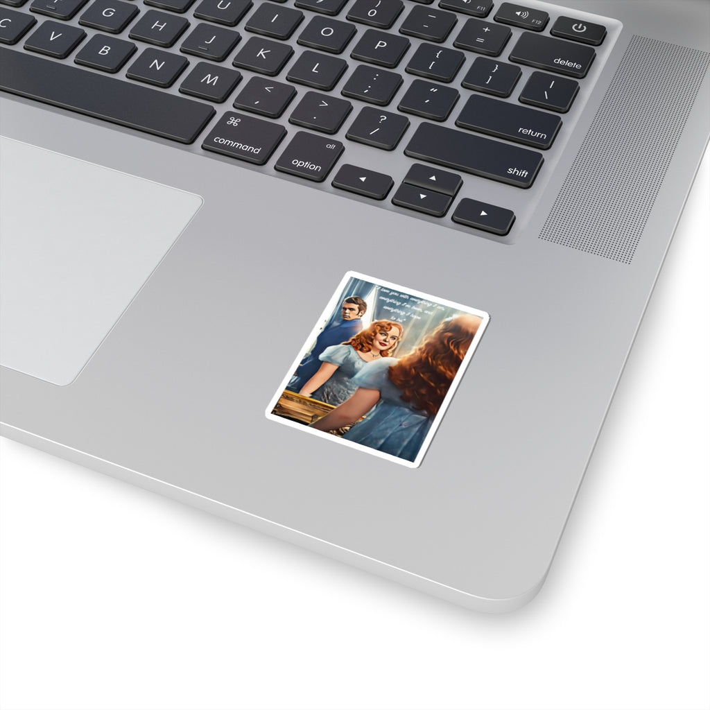 Colin & Penelope I Love You With Everything I Am Bridgerton Netflix Sticker