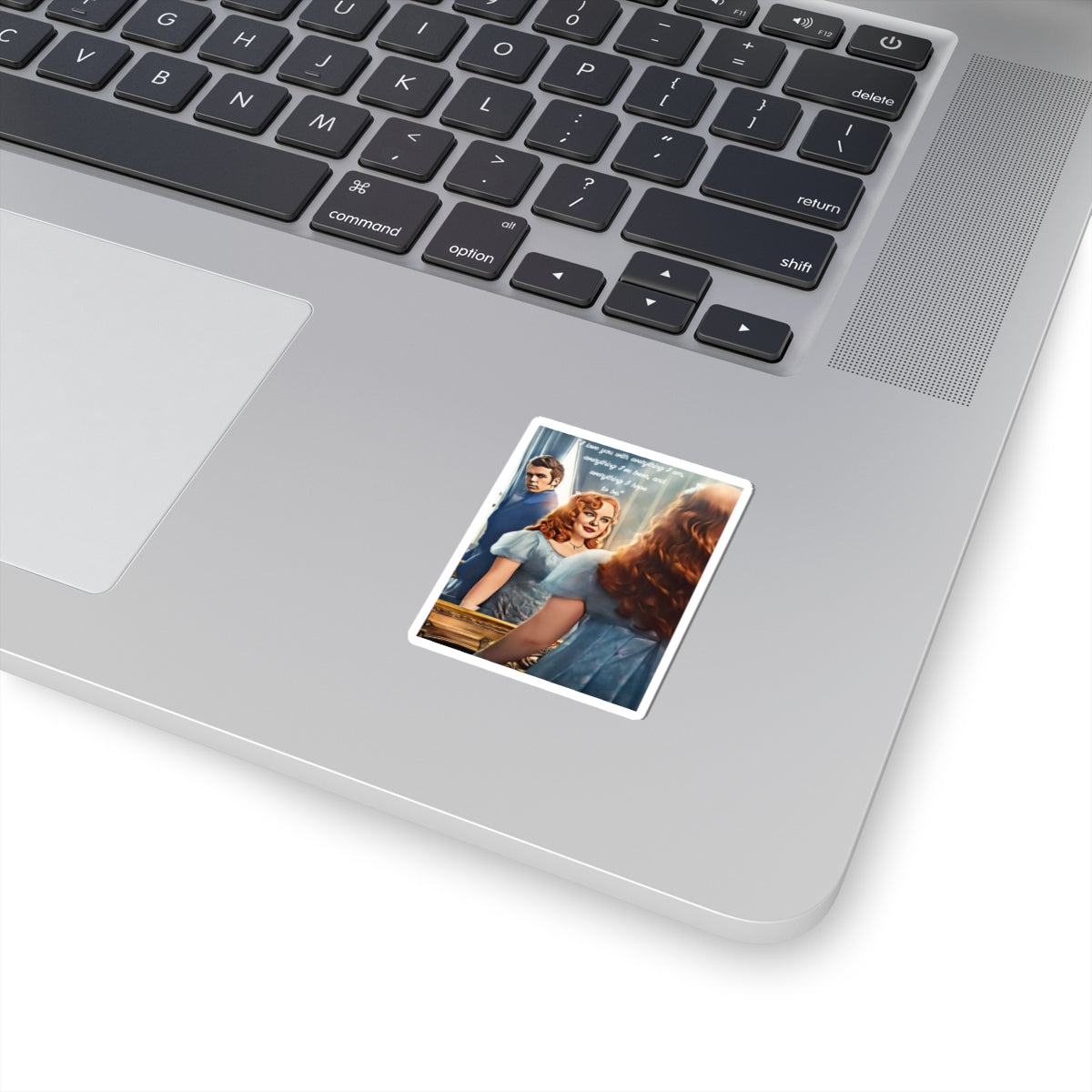 Colin & Penelope I Love You With Everything I Am Bridgerton Netflix Sticker