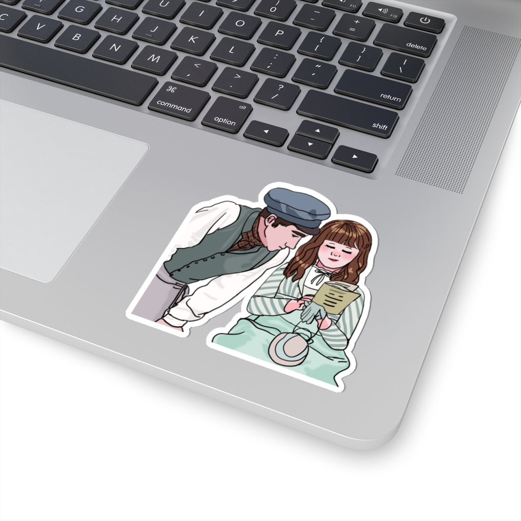 Eloise and Theo Netflix Bridgerton Sticker