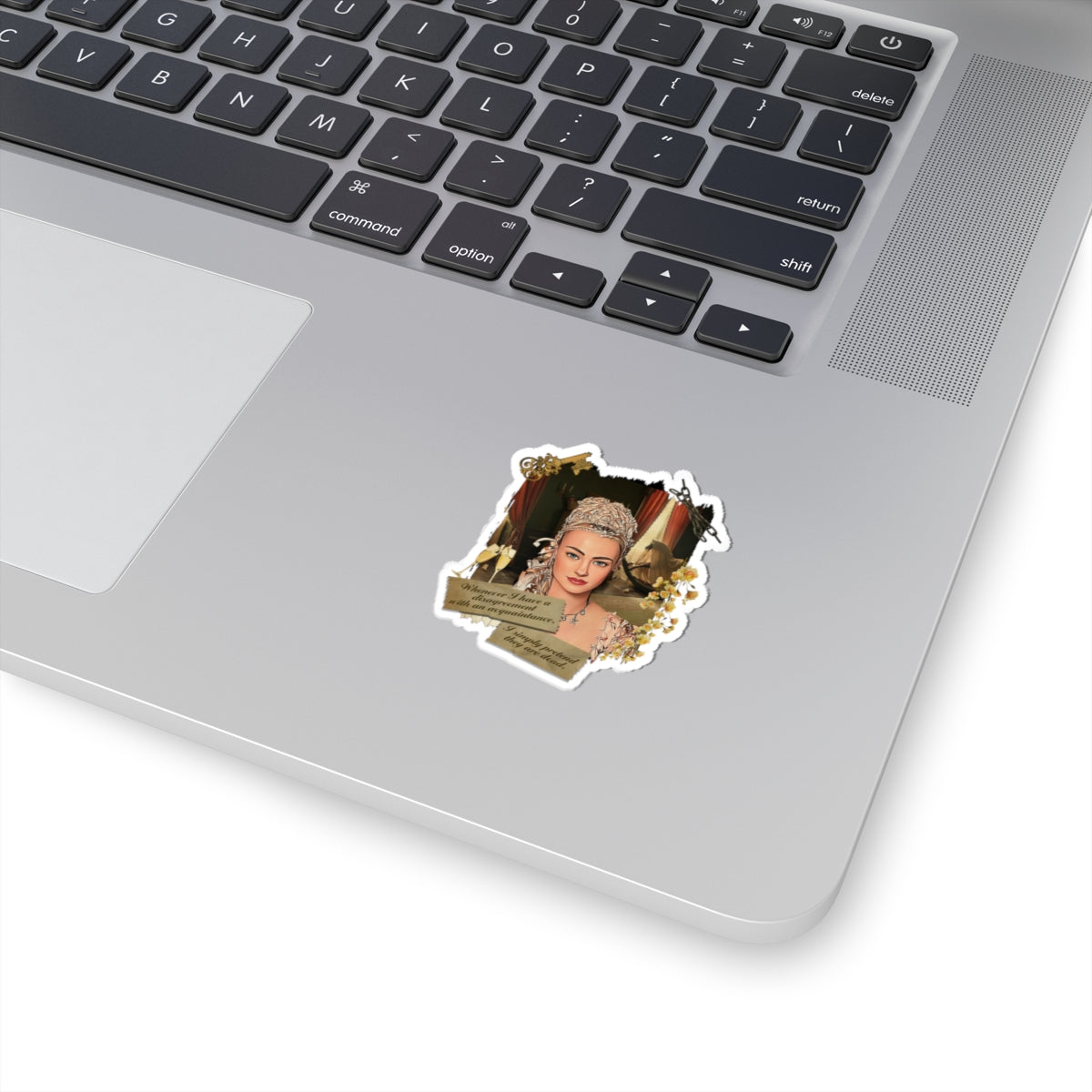 Cressida Cowper Portrait Netflix Sticker
