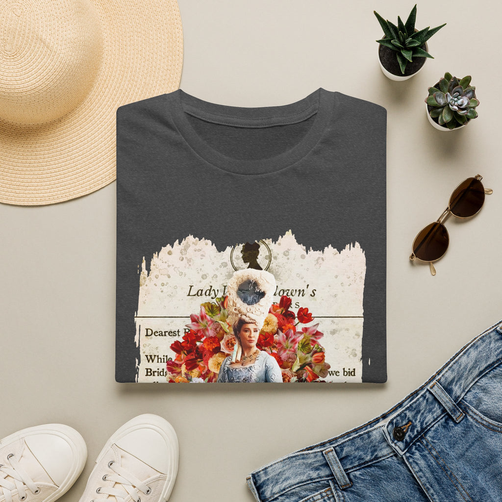 Queen Charlotte Lady Whistledown Society Papers Bridgerton Netflix T-Shirt