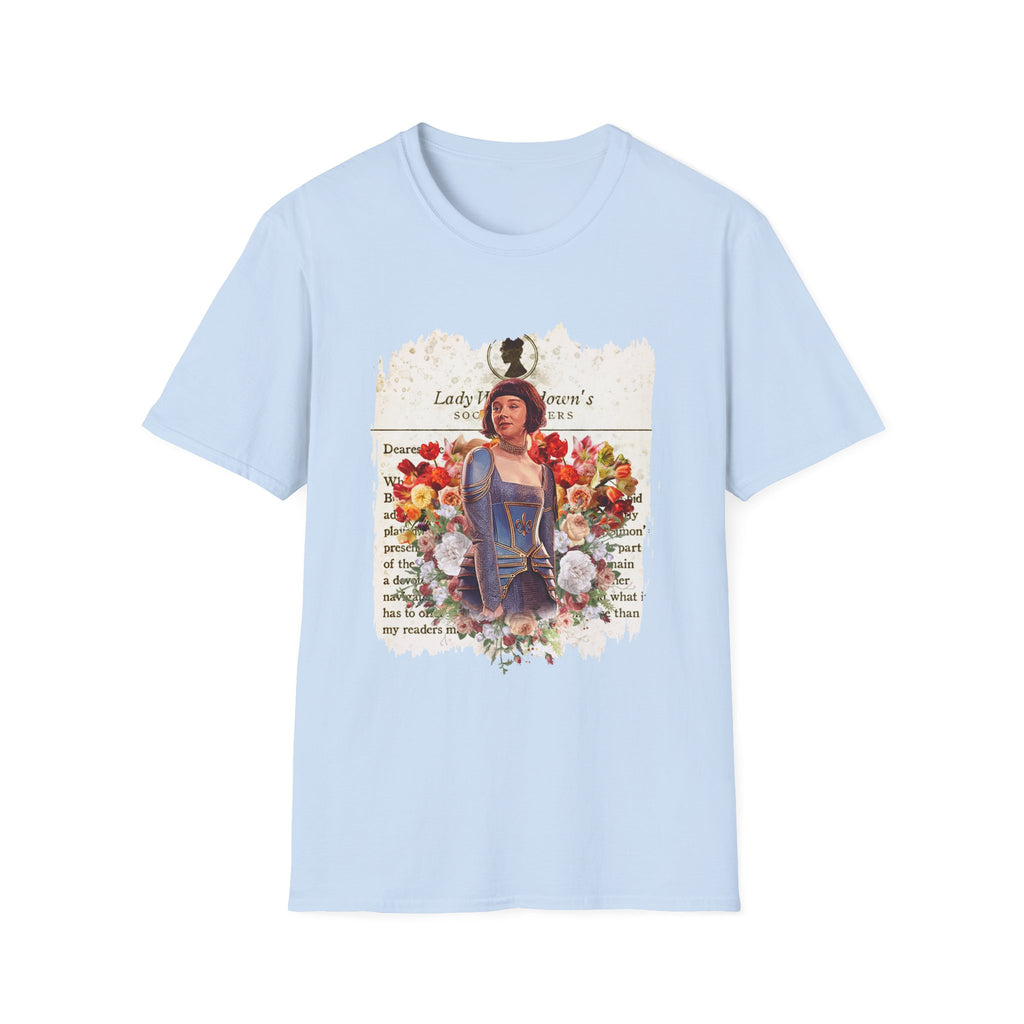 Eloise Bridgerton Masquerade Ball Lady Whistledown Society Papers Netflix T-Shirt