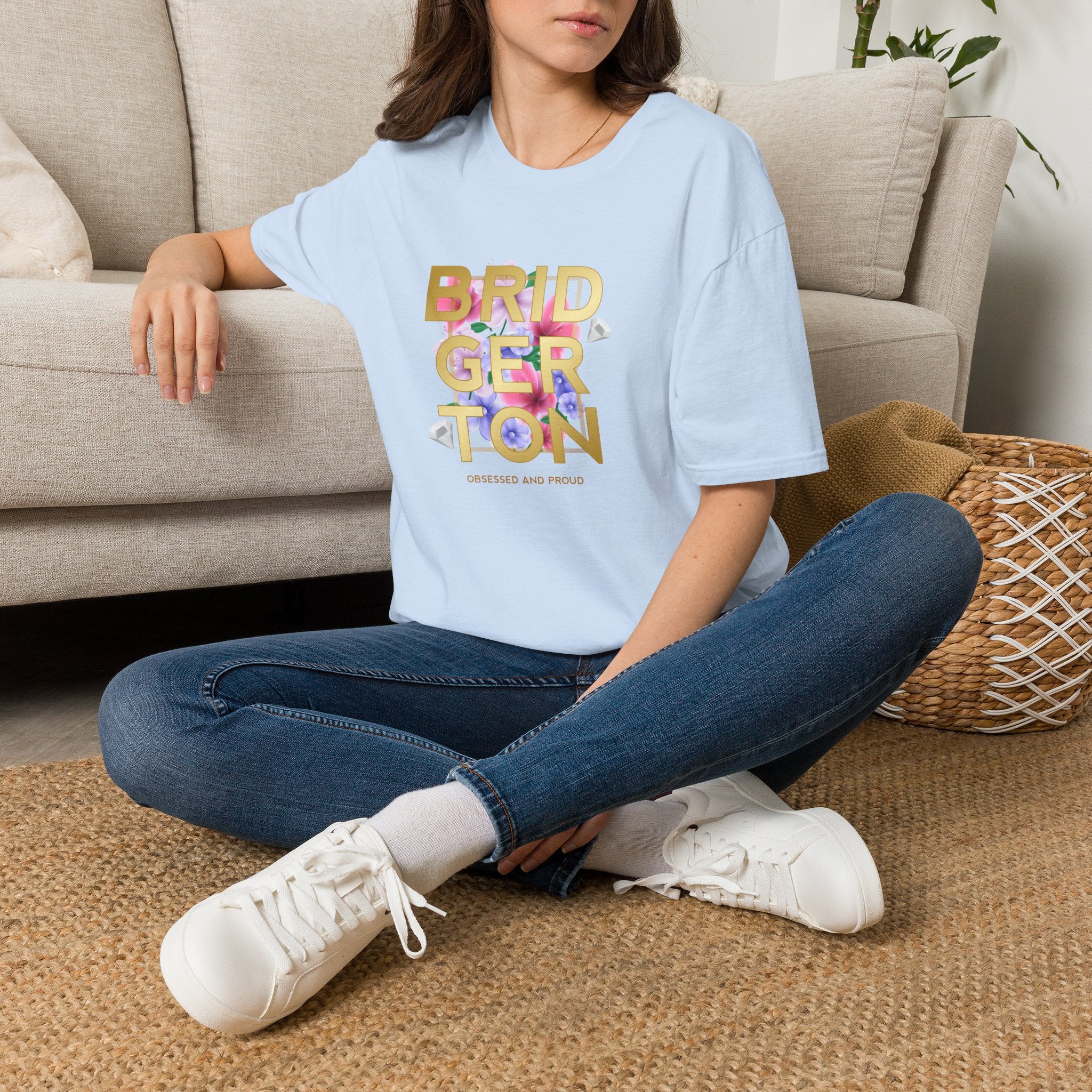 Bridgerton Obsessed And Proud Netflix T-Shirt