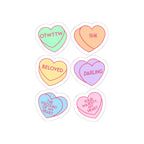Bridgerton Book's Valentine's Day Heart Candy Netflix Sticker