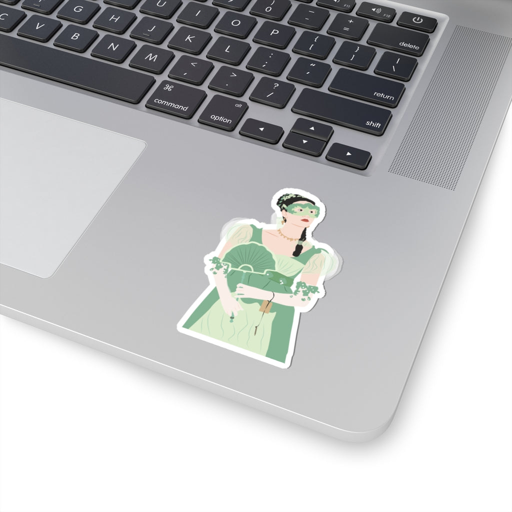 Posy Li Masquerade Ball Bridgerton Netflix Sticker