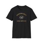 Bridgerton Addict Handle With Care Bridgerton Netflix Funny Gold T-Shirt