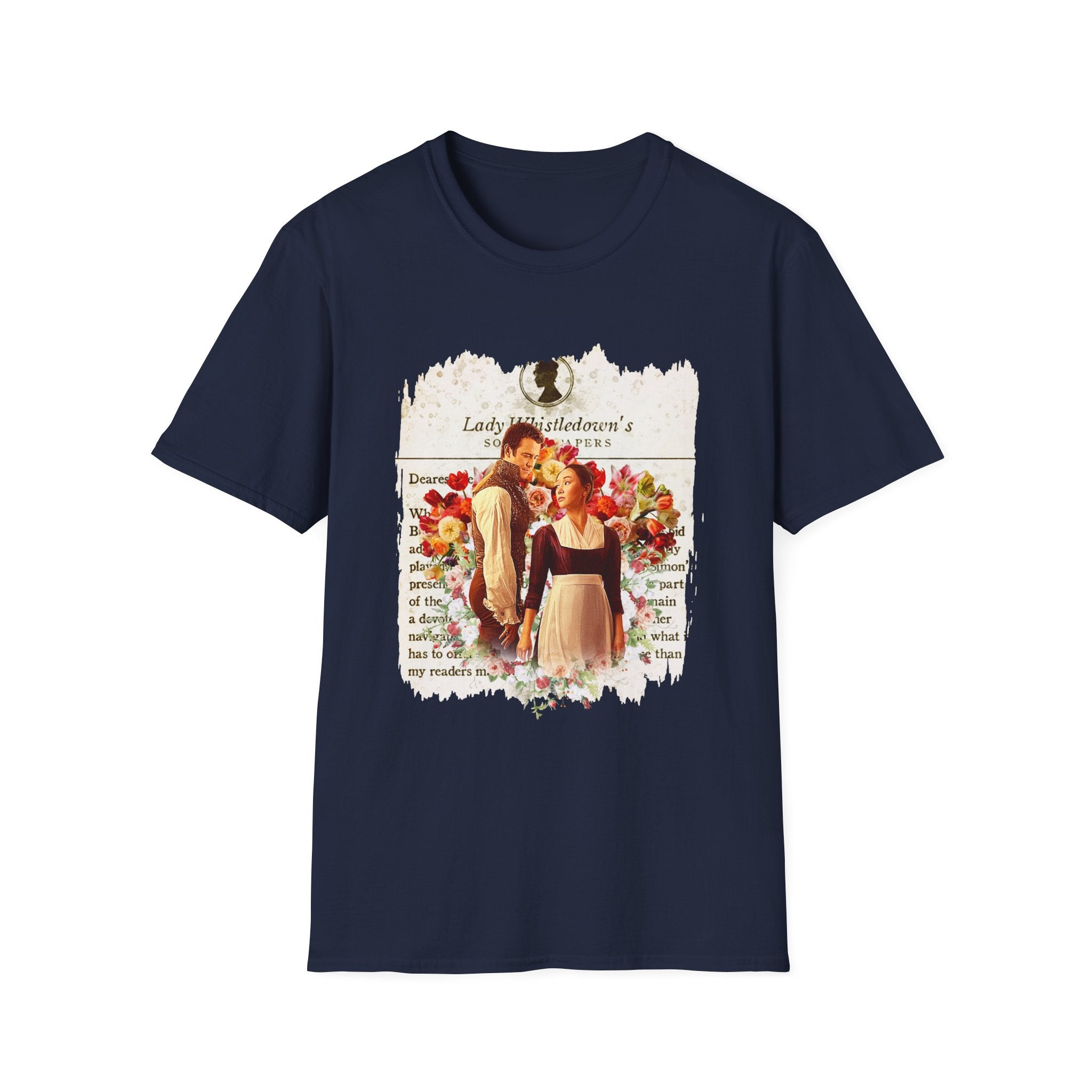 Benedict Bridgerton & Sophie Baek Maid Lady Whistledown Society Papers Netflix T-Shirt