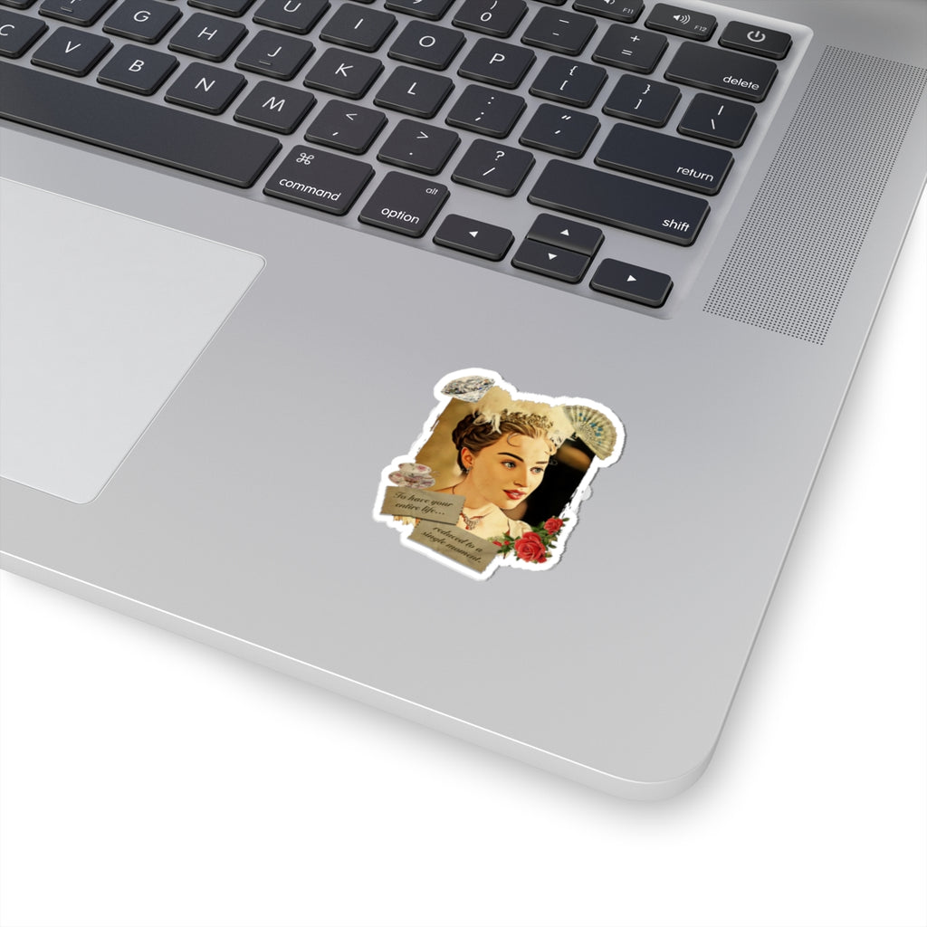 To Have Your Entire Life Reduced To A Single Moment Daphne Bridgerton Quote Netflix Sticker