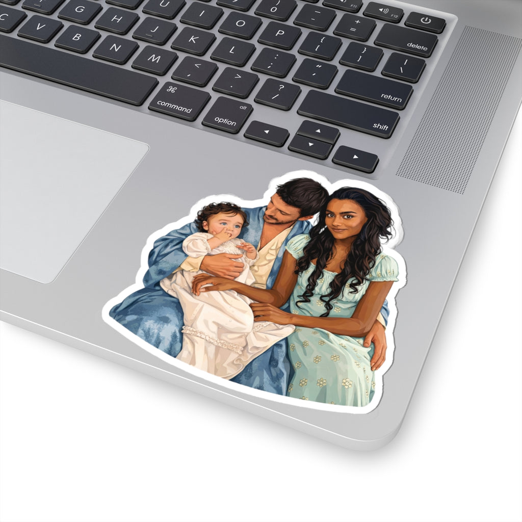 Anthony, Kate & Edmund Bridgerton Netflix Realism Sticker
