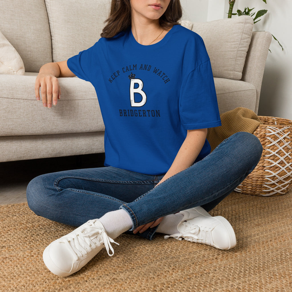 Keep Calm And Watch Bridgerton Netflix T-Shirt