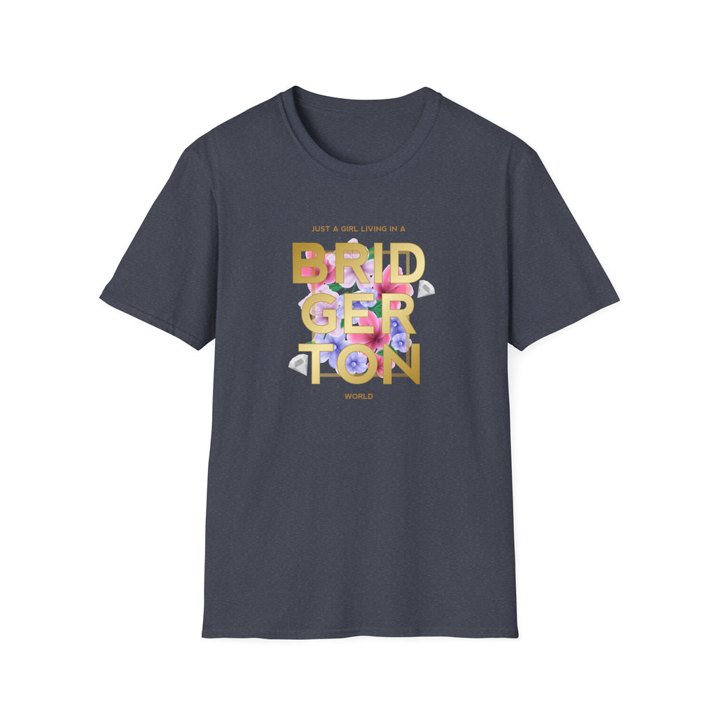 Just A Girl Living In A Bridgerton World Netflix T-Shirt