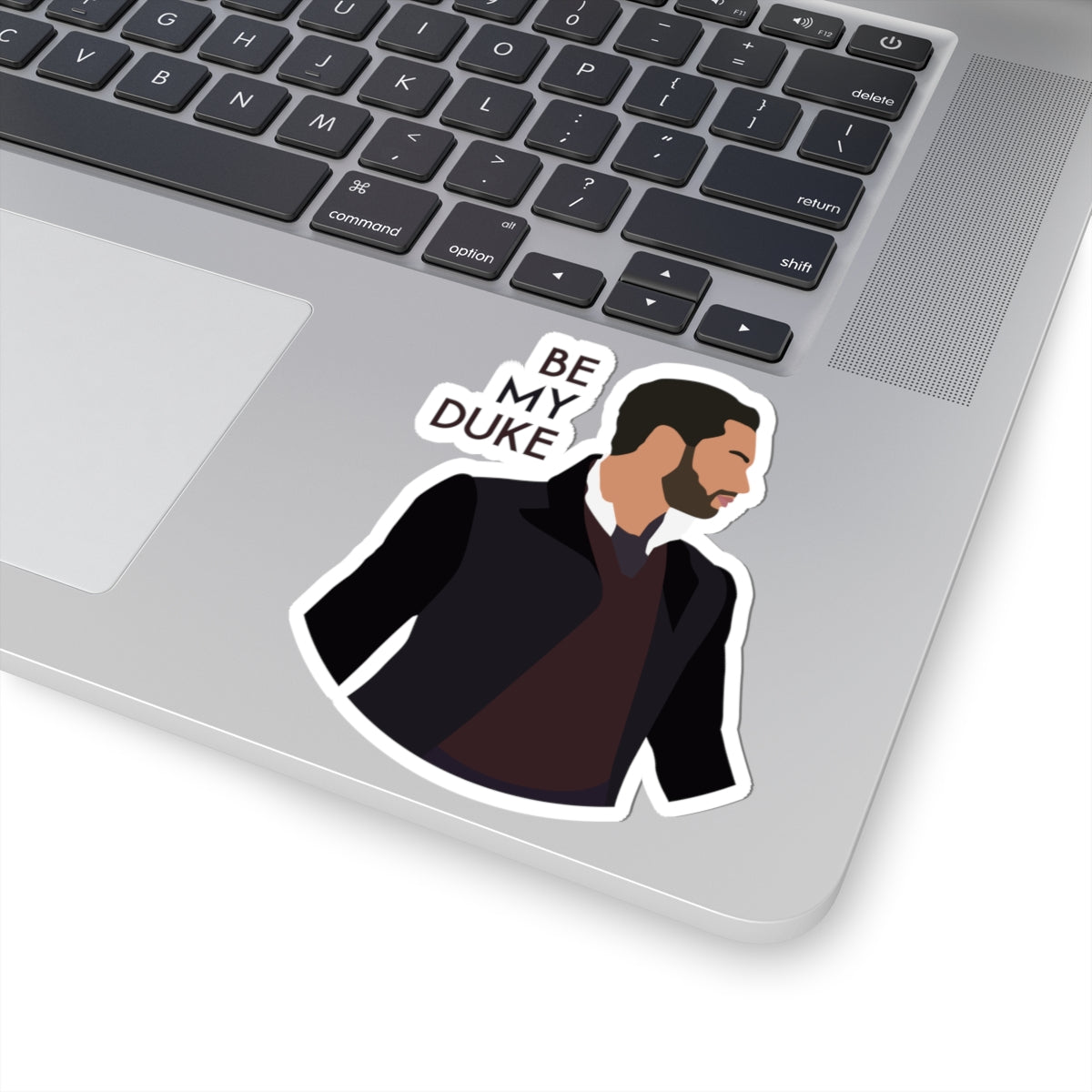 Be My Duke Simon Basset Duke Of Hastings Bridgerton Netflix Sticker