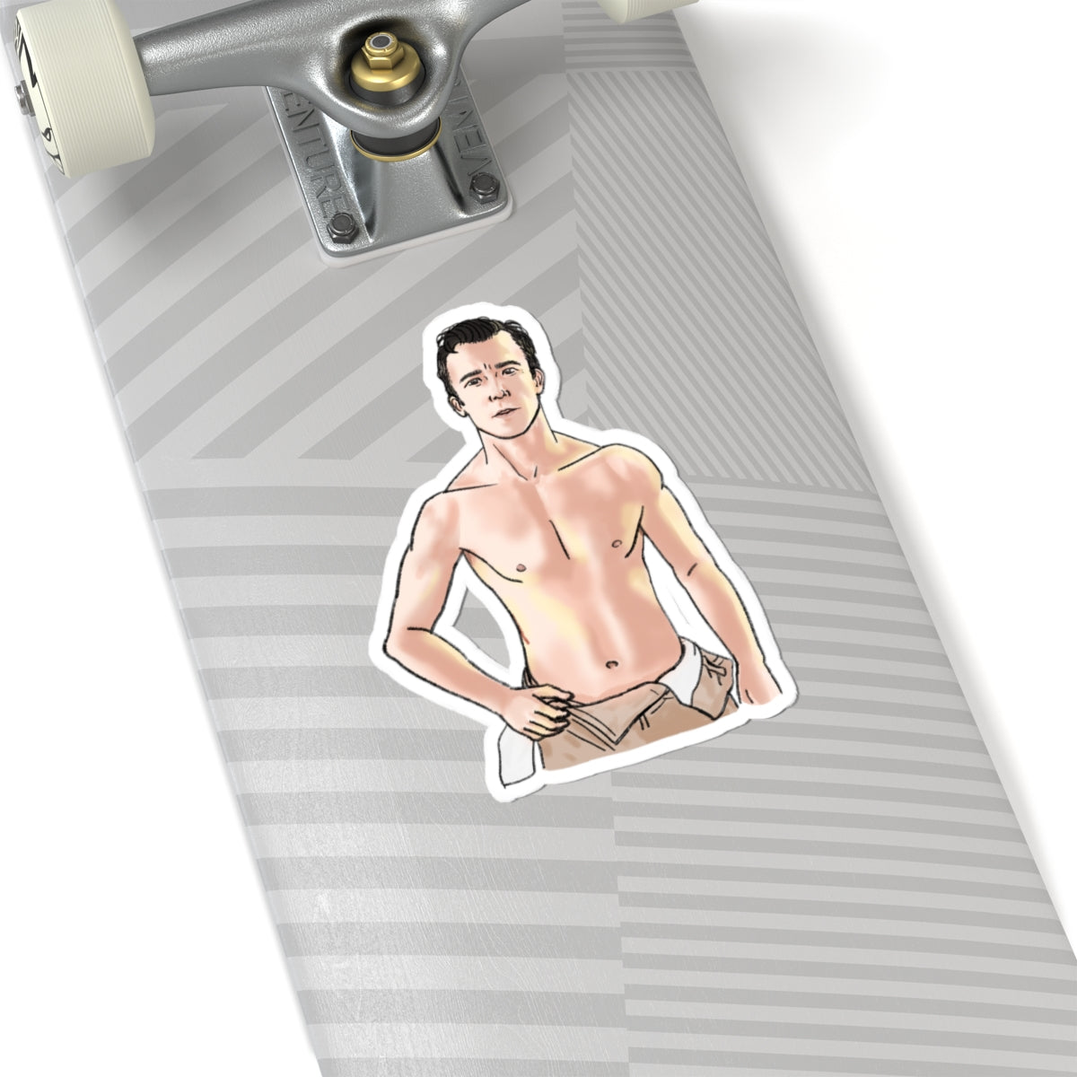 Benedict Bridgerton Lake Sticker