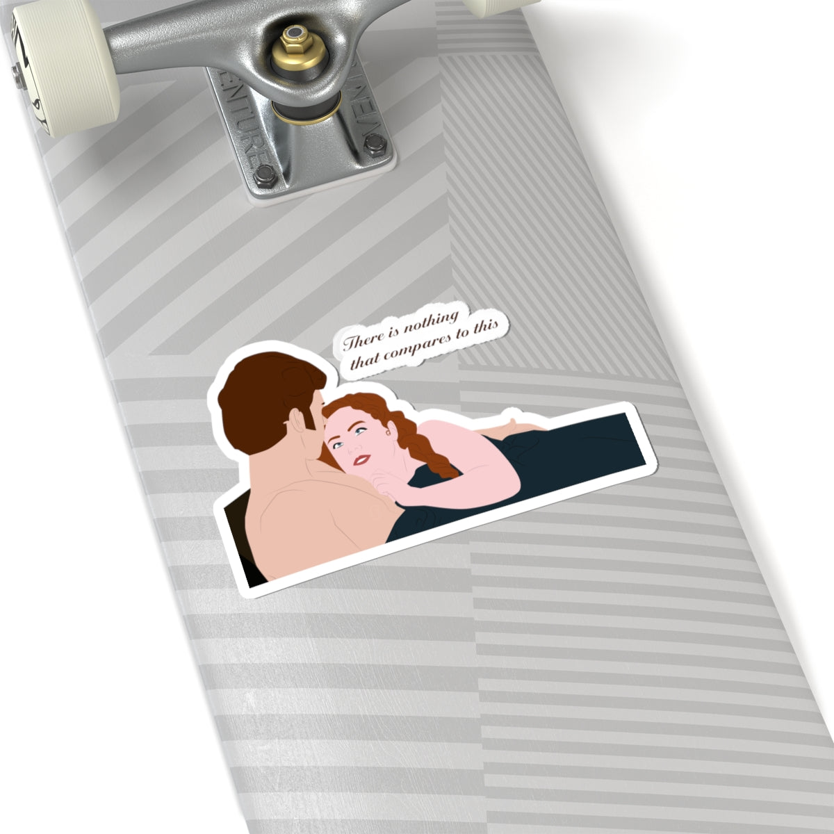 There Is Nothing That Compares To This Colin & Penelope Bridgerton Netflix Sticker