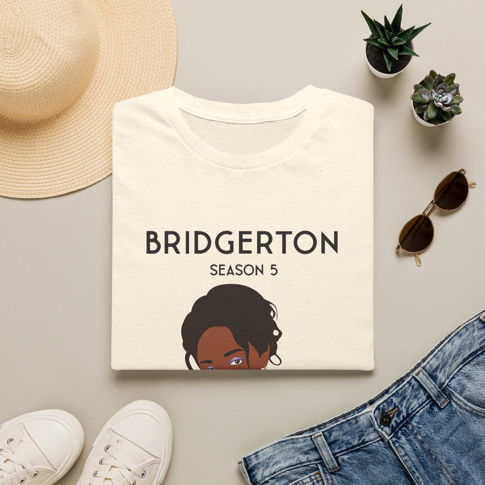 Michaela Stirling Mask Bridgerton Season 5 Netflix T-Shirt