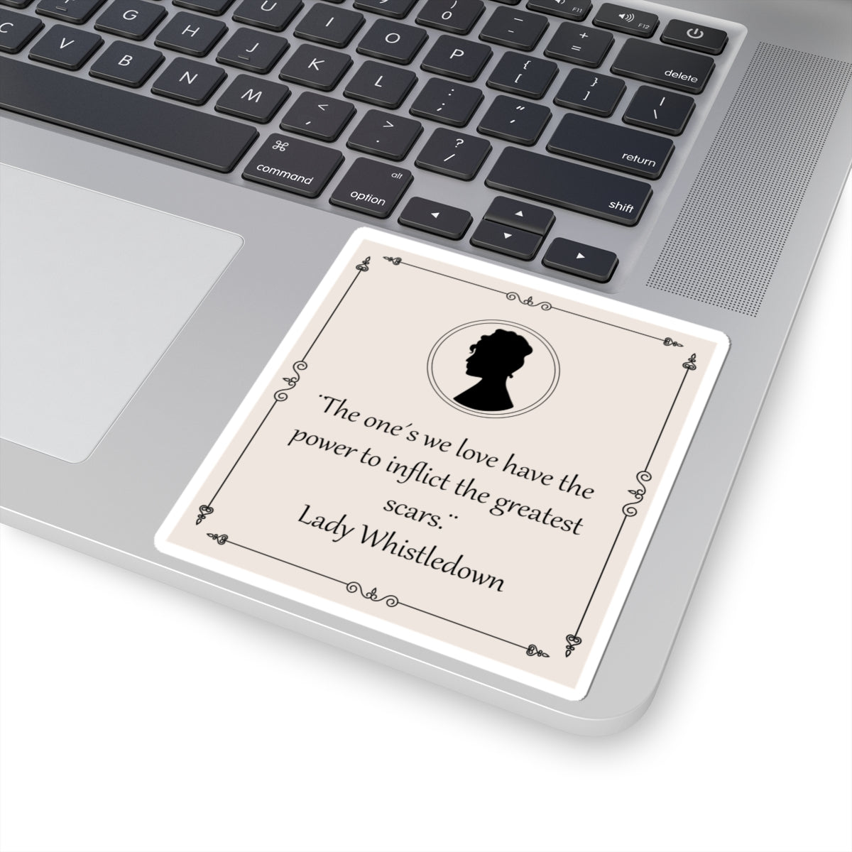 The One's We Love Have The Power Lady Whistledown Bridgerton Netflix Sticker