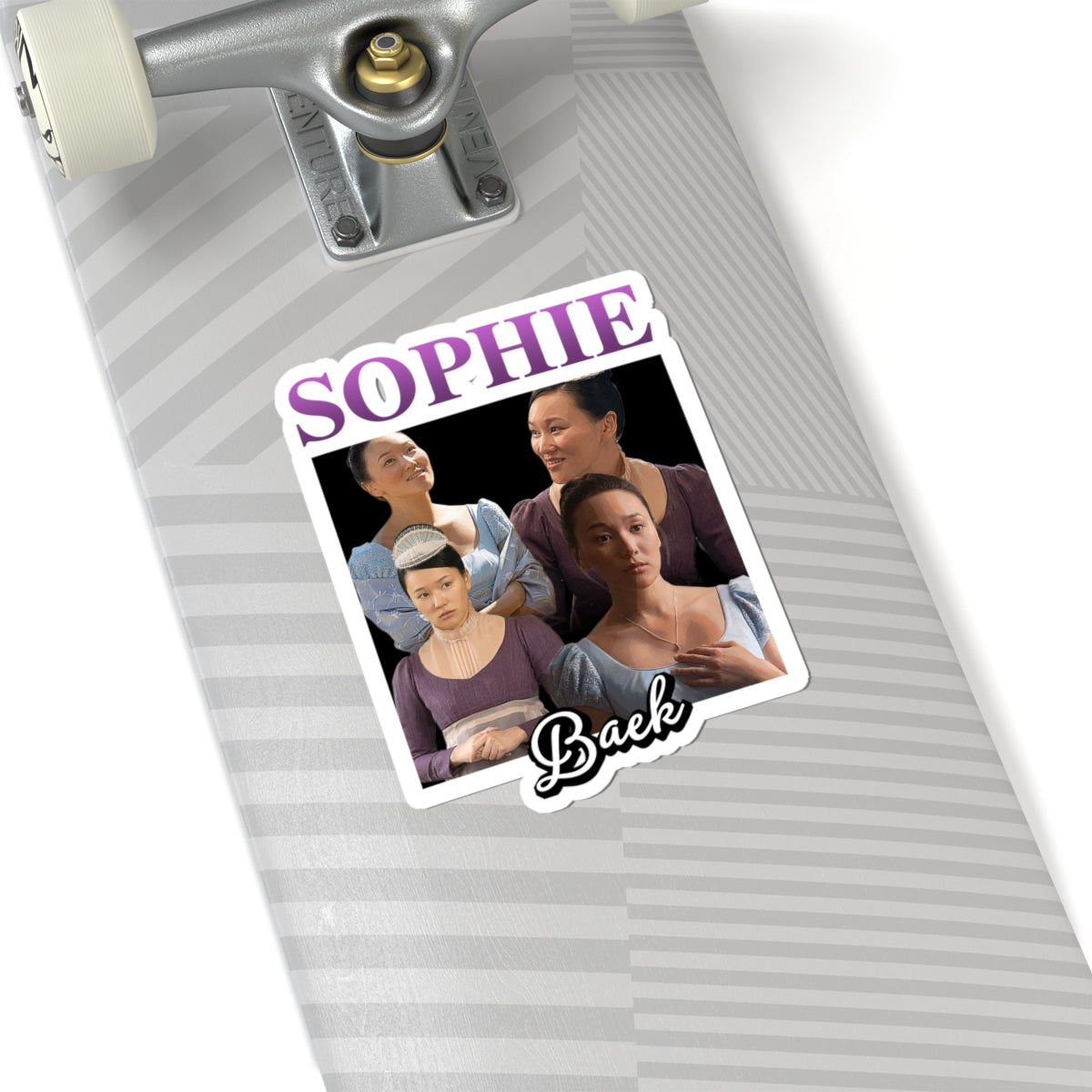 Sophie Baek 90's Bridgerton Netflix Sticker