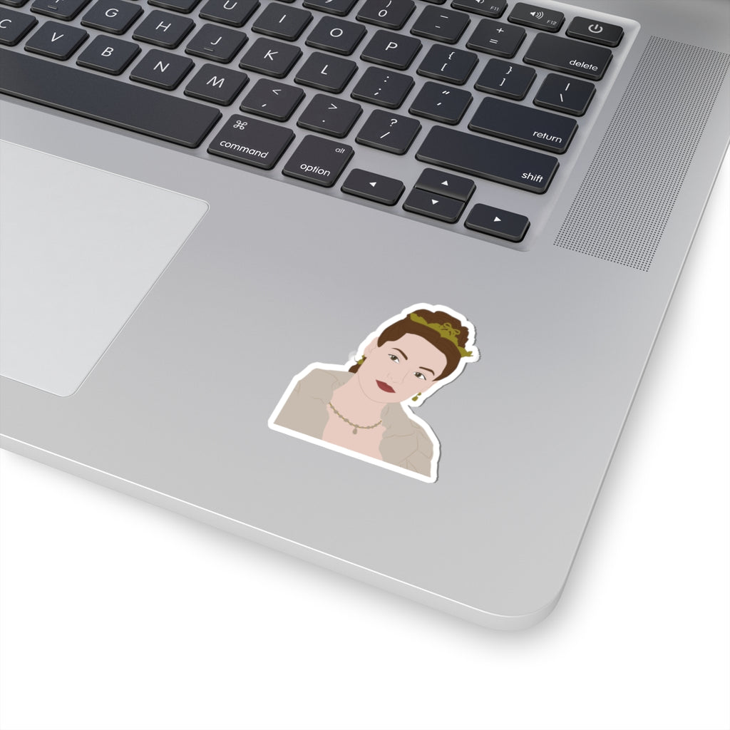Francesca Bridgerton Tiara Netflix Sticker
