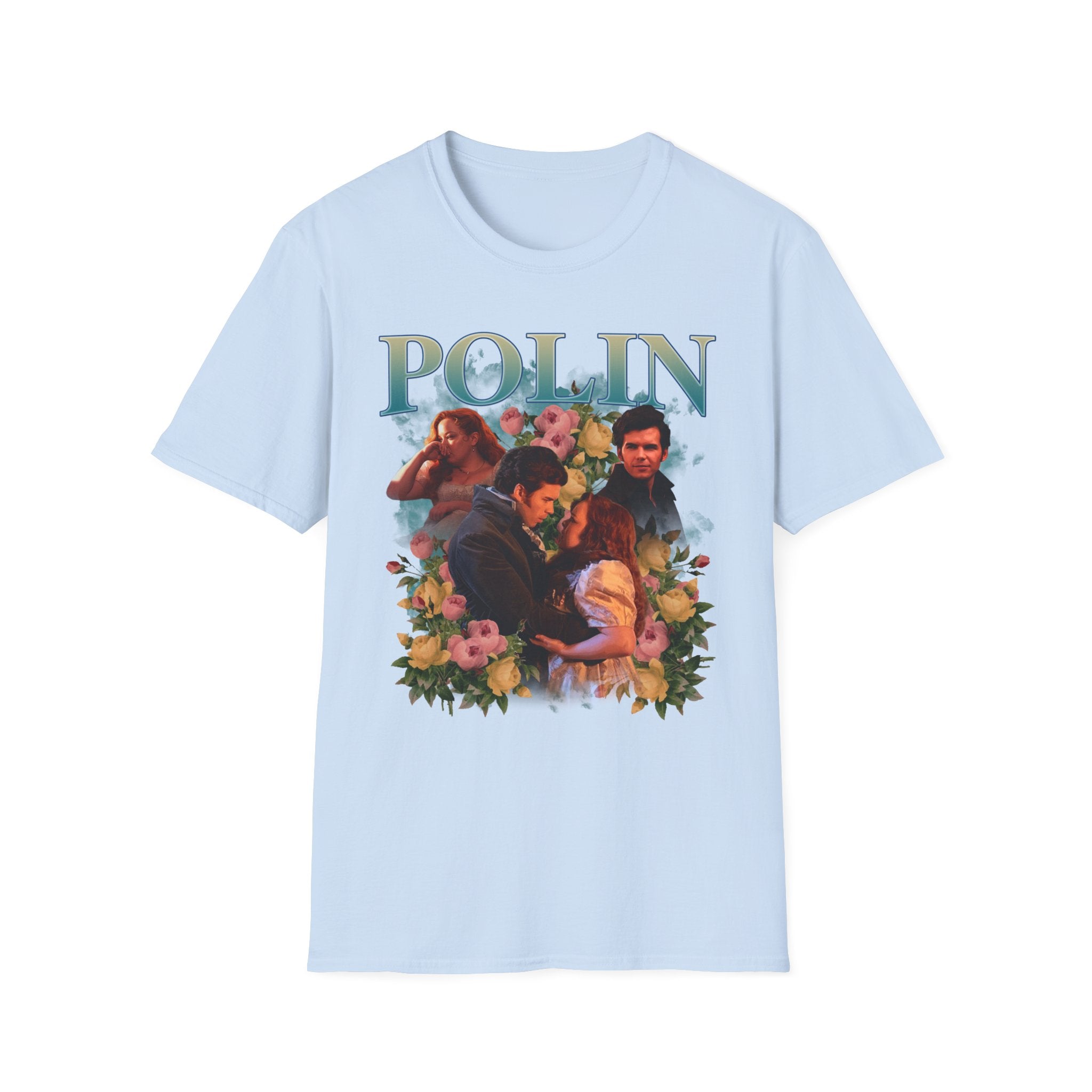 Polin 90's Colin & Penelope Bridgerton Netflix T-Shirt