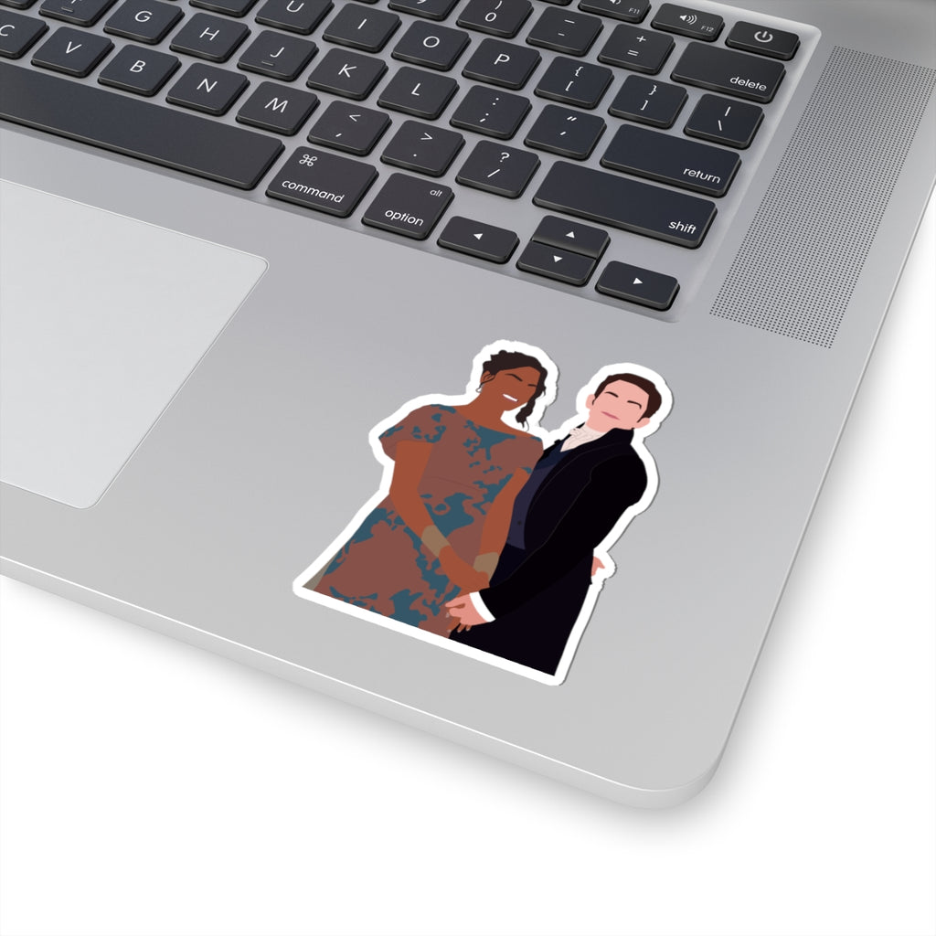 Kate and Anthony Bridgerton Netflix Sticker