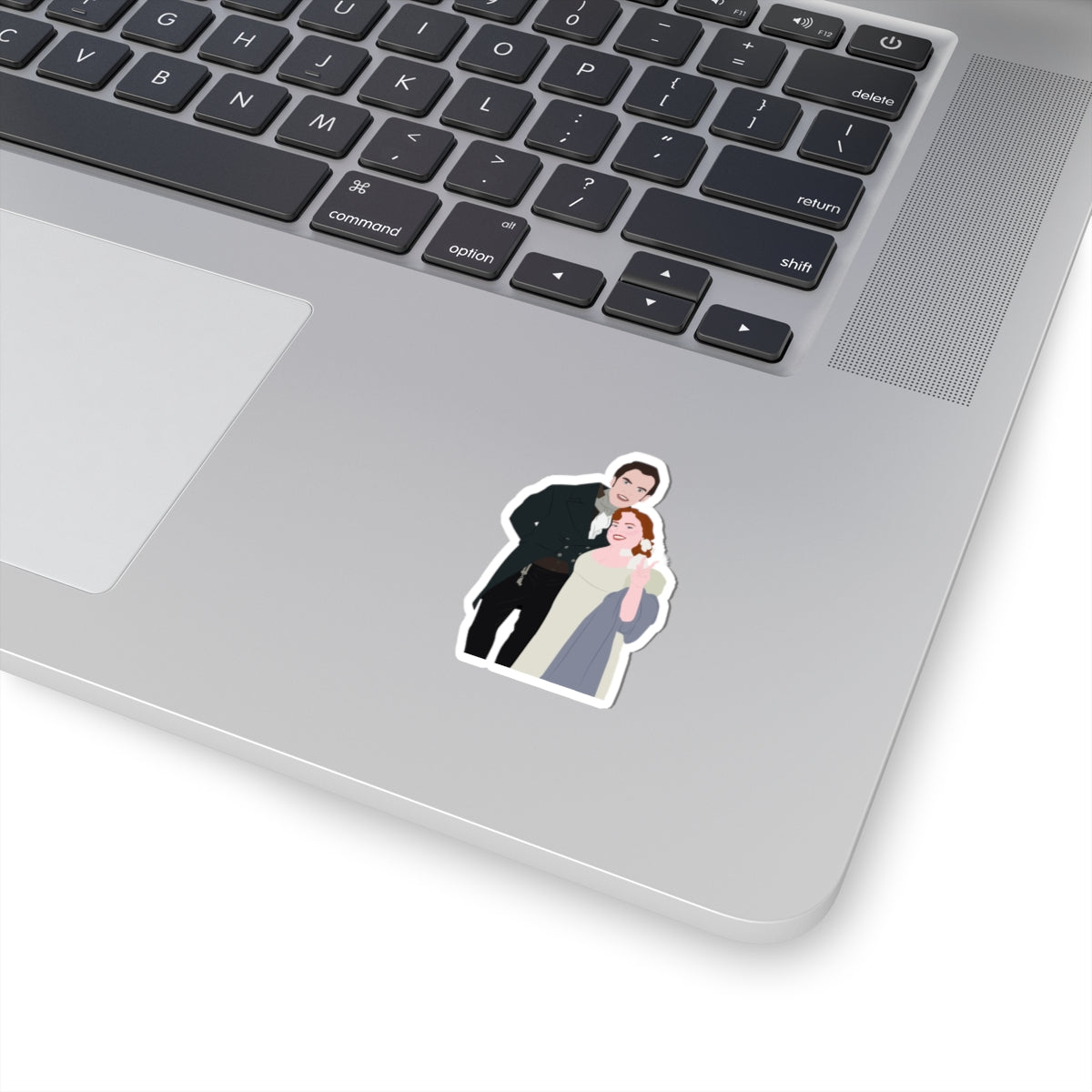 Polin Couple Colin & Penelope Bridgerton Netflix Sticker