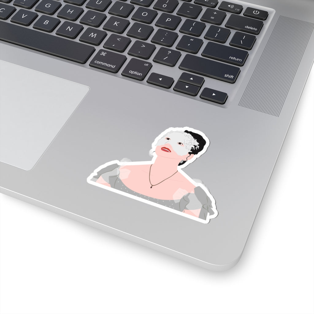 Sophie Baek Masquerade Ball Smile Quote Netflix Sticker