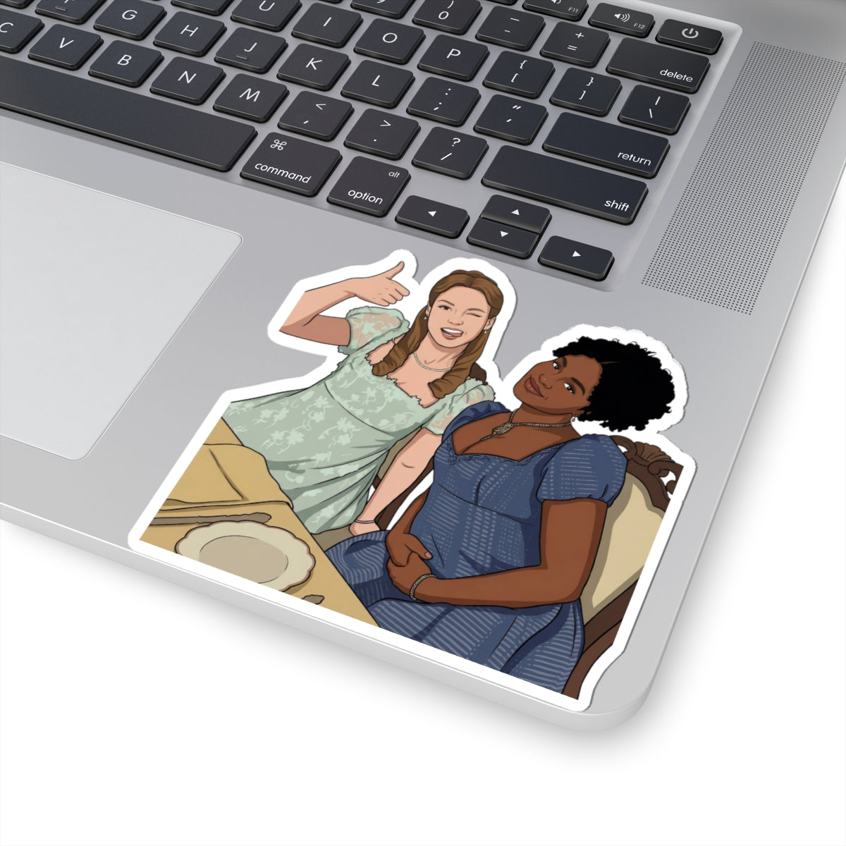 Francesca & Michaela Stirling Table Sticker