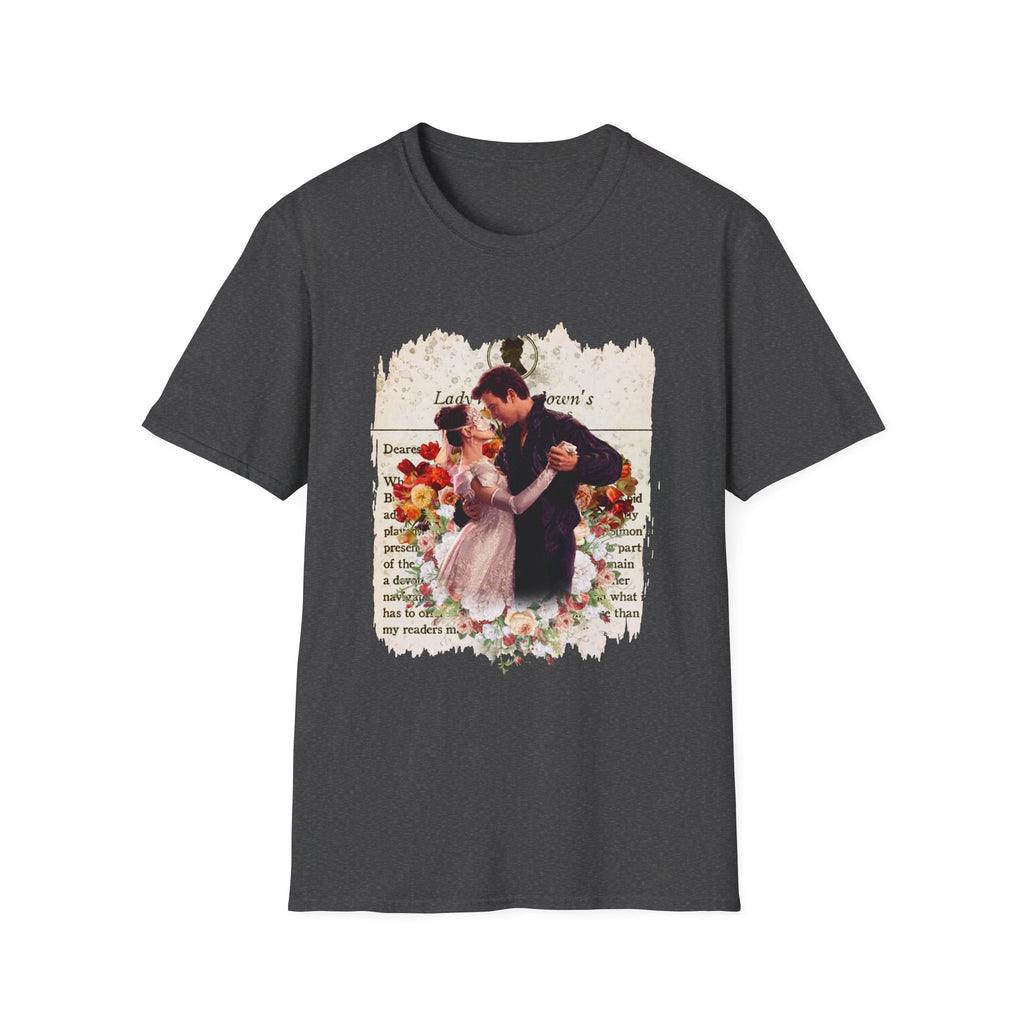 Benedict Bridgerton & The Lady In Silver Lady Whistledown Society Papers Netflix T-Shirt