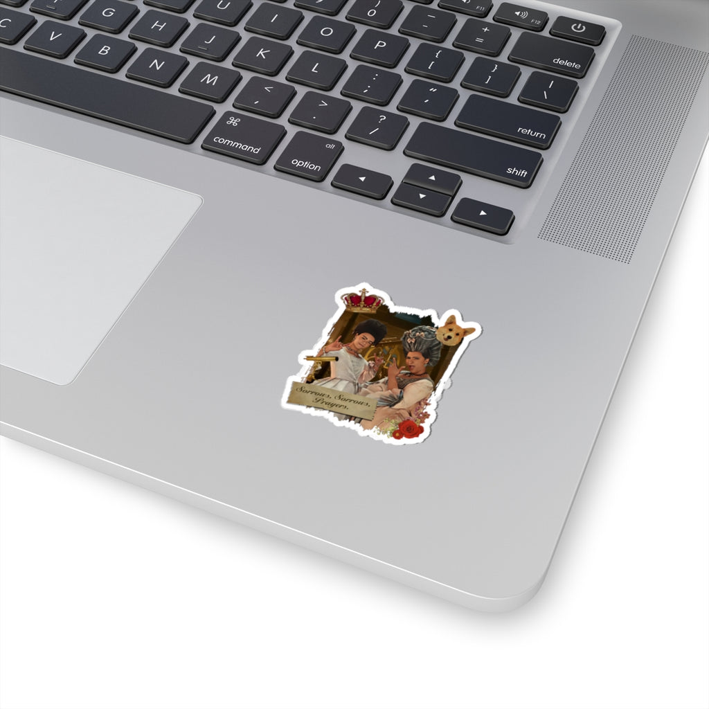 Sorrows, Sorrows, Prayers Queen Charlotte Bridgerton Netflix Sticker