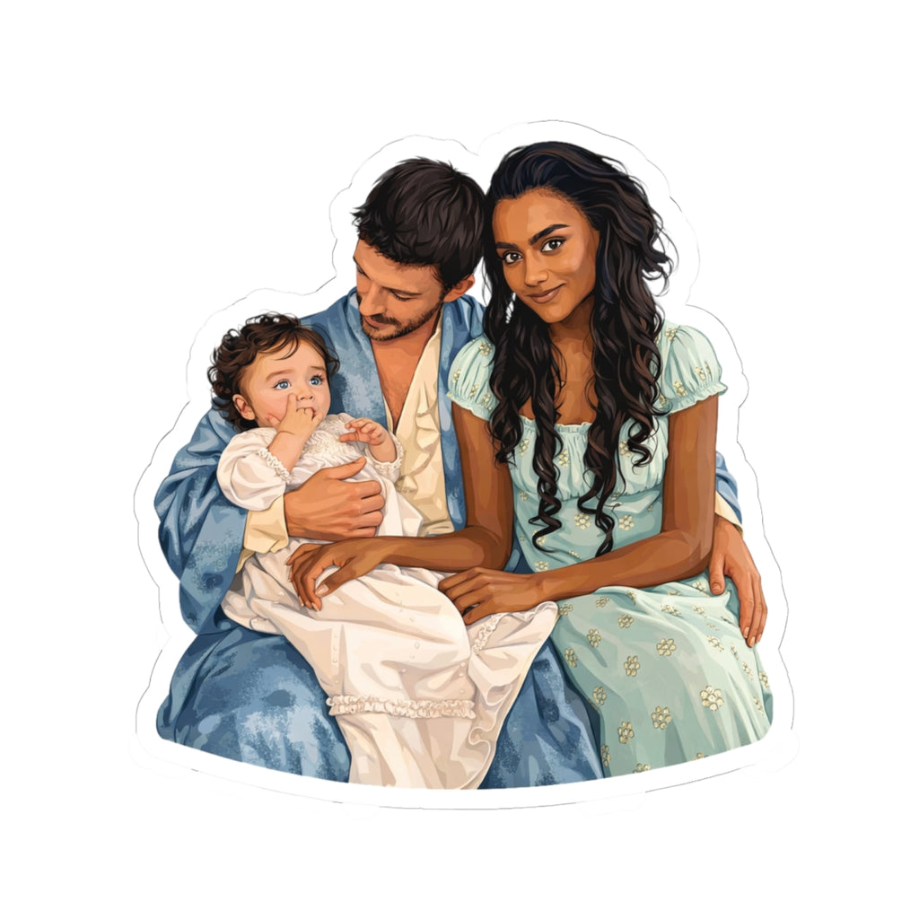 Anthony, Kate & Edmund Bridgerton Netflix Realism Sticker