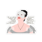 She Was Utterly Radiant Because She Looked So Happy Sophie Baek Masquerade Ball Quote Netflix Sticker