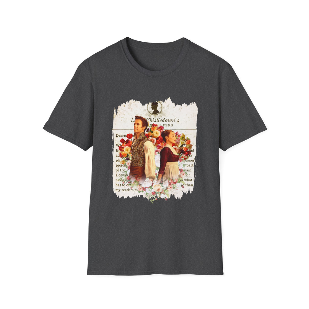 Benedict Bridgerton & Sophie Baek Back To Back Lady Whistledown Society Papers Netflix T-Shirt