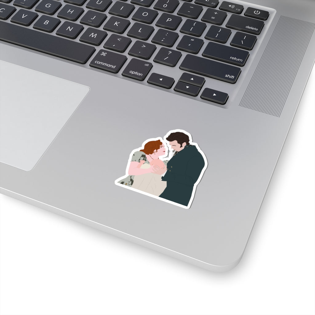 Colin, Penelope & Baby Lord Featherington Bridgerton Netflix Sticker