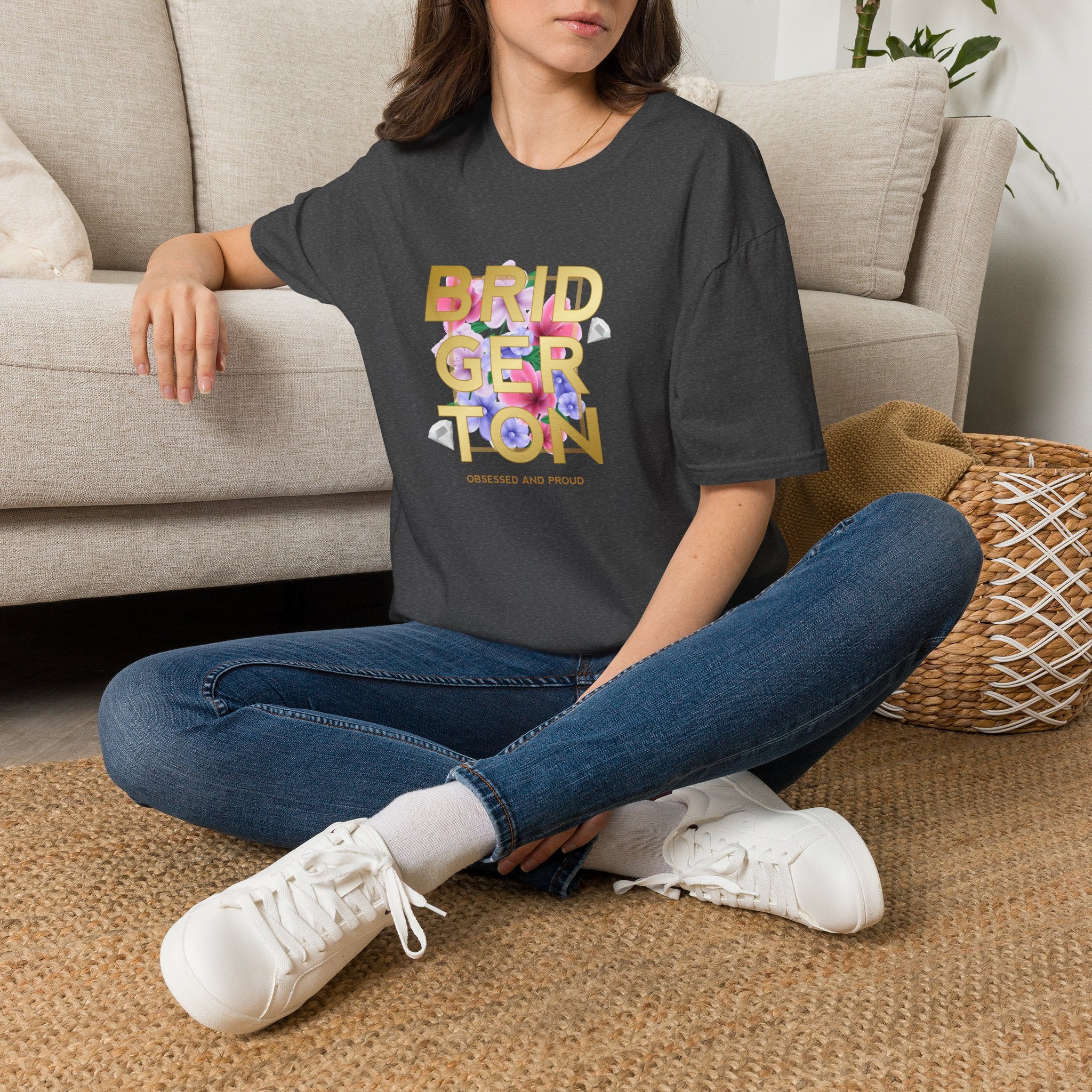 Bridgerton Obsessed And Proud Netflix T-Shirt
