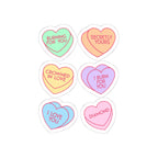 Bridgerton Quote Valentine's Day Heart Candy Netflix Sticker