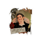 You Shall All Bear Witness To My Talents Benedict Bridgerton Quote Netflix Sticker