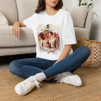 Young Queen Charlotte & King George Lady Whistledown Society Papers Netflix T-Shirt